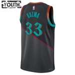 Maillot NBA Washington Wizards Kyle Kuzma Nike 2023-24 City Edition Noir Swingman - Enfant